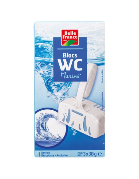 Bloc WC Marine x3 Nettoyant désinfectant longue durée - DIAPAR DISTRIBUTION ALIMENTAIRE PARISIENNE
