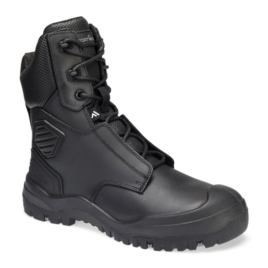 steel leather shin boot s3 sc hro hi ci lg - taille 44 - noir - portwest