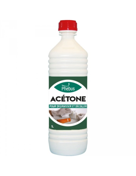 Acétone PHEBUS 1L Solvant puissant multi-usages - CIRON-PHEBUS