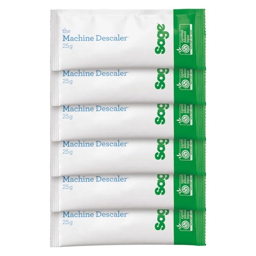 dã‰tartrant sage machine descaler 25g x 6 - sage appliances france sas