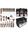 sac ã  outils textile ã©quipã©s de 36 outils - fischer darex