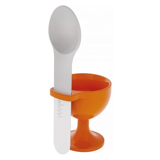 coquetier orange avec cuillã¨re - m - co