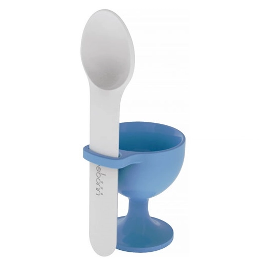 coquetier bleu avec cuillã¨re - m - co