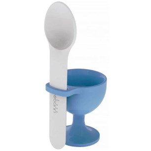 coquetier bleu avec cuillã¨re - m - co