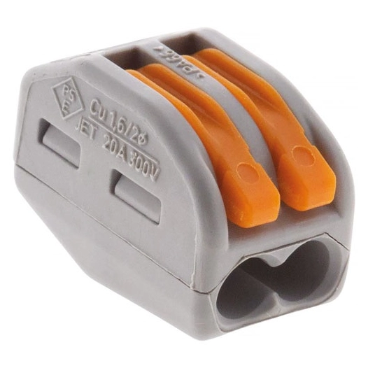 borne wago 2 entrã©es sã©rie 222 sachet de 10 - hbf