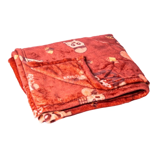 couverture polaire de noël 120 x 150 cm, tió