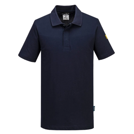 polo antistatique esd - taille xl - marine - portwest
