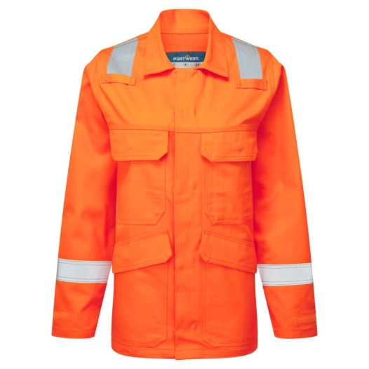 veste femme bizflame fr - taille m - orange - portwest