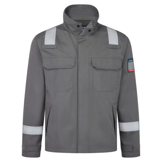 veste de travail bizflame fr - taille m - gris - portwest