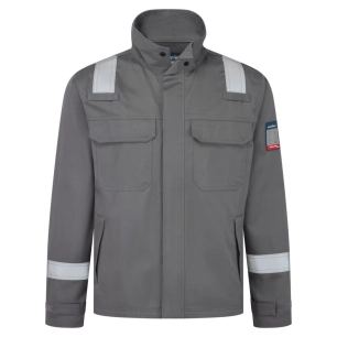 veste de travail bizflame fr - taille xxl - gris - portwest