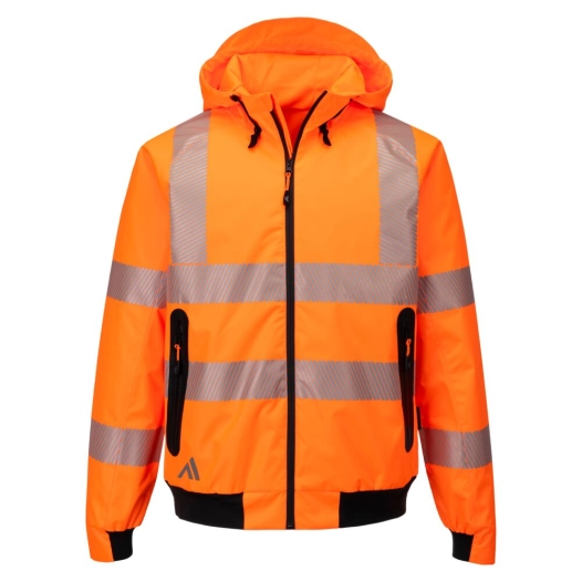 bomber de pluie hv kx3 - taille 5xl - orange - portwest
