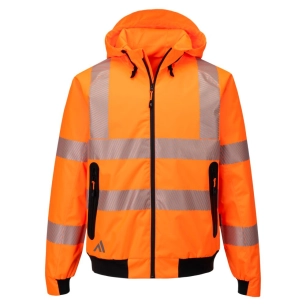 bomber de pluie hv kx3 - taille xxxl - orange - portwest