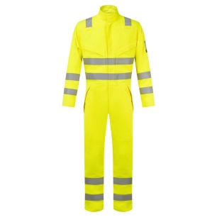 combinaison modaflame multirisques hv - taille xxl - jaune - portwest