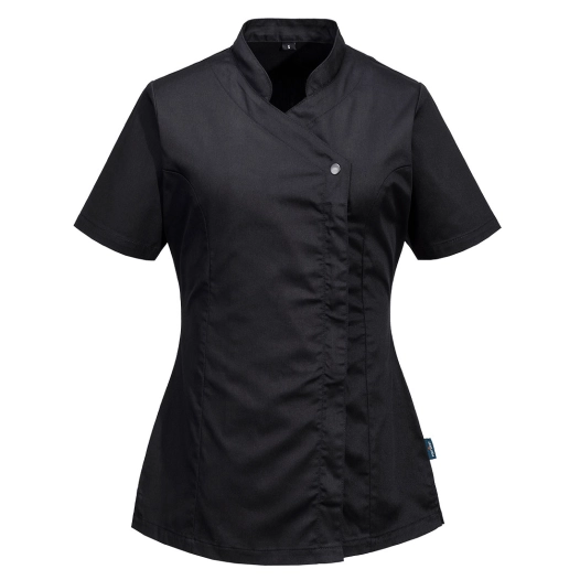 tunique médicale stretch femme - taille m - noir - portwest