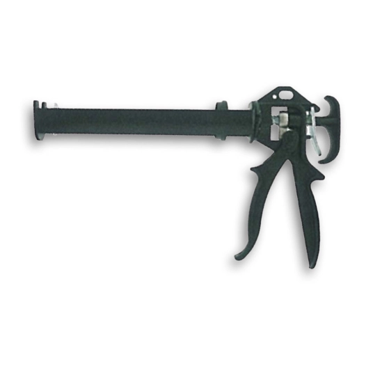 pistolet métallique professionnel 410 ol 1:25, pour injection de cartouches d'ancrage chimique pure epoxy, 380 et 410 ml