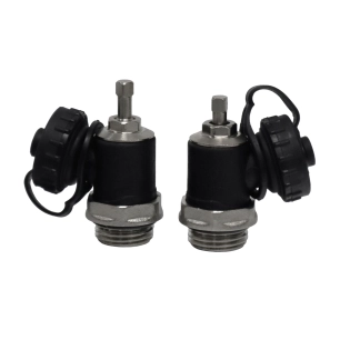 vanne vidang col inox