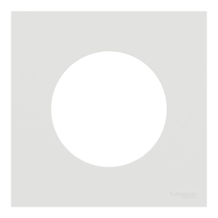 odace plaque 2 postes 57mm