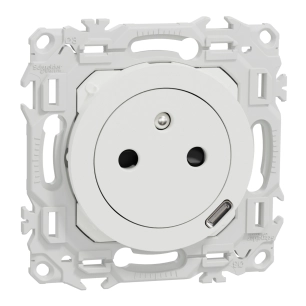 odace prise 2p+t renovation