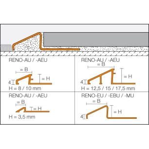 reno aeu100/2,5m transition al
