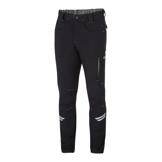 pantalon technique léger noir/gris kansas t5 - xxl