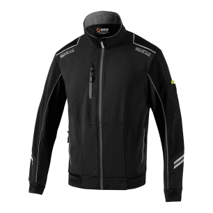 veste light-shell tech technique, noir/gris, austin, t1 - s