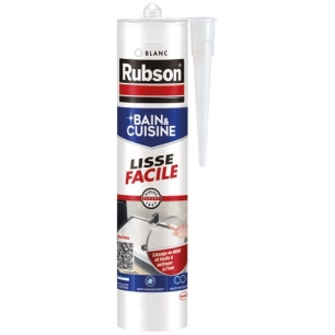 rubson mastic sanitaire lisse facile blanc cart 280ml - henkel gp