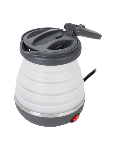 bouilloire portable pliable en silicone ad 1279, 750 w, 0,6 l