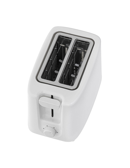 grille-pain 2 fentes ad 3223, blanc, 900 w