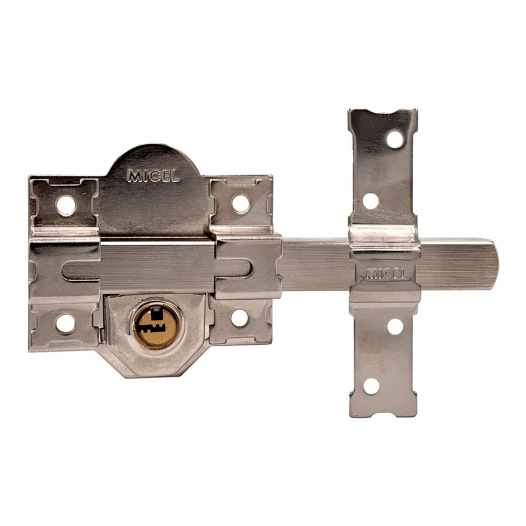 serrure à revêtement en nickel crr11 86l/50 mm