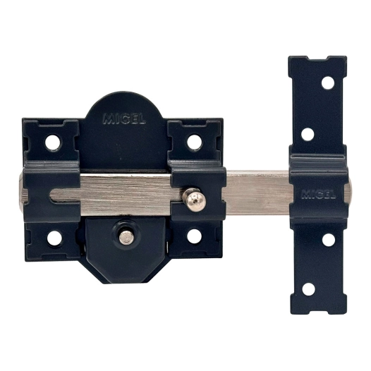 crr12 86b/50 mm serrure à recouvrir peinte en gris