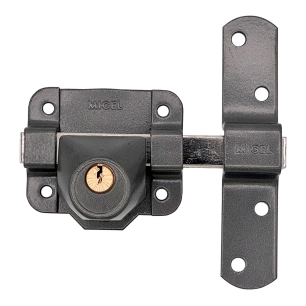 verrou à appliquer crr14 86l/50 mm peint gris