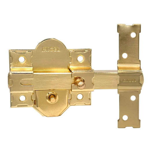 crr10 86b/50 mm serrure à revêtement en laiton satiné