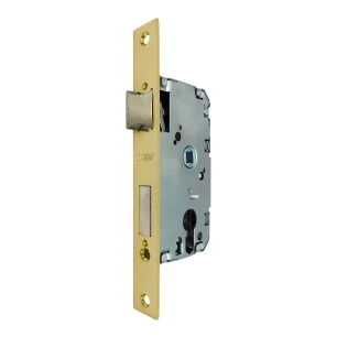 serrure à mortaise c/c cre04 40/47 mm laitonnée