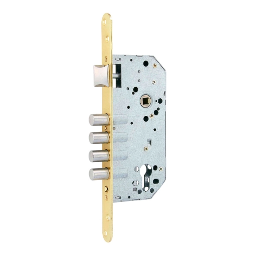 serrure à mortaise c/r cre07 50/85 mm laitonnée