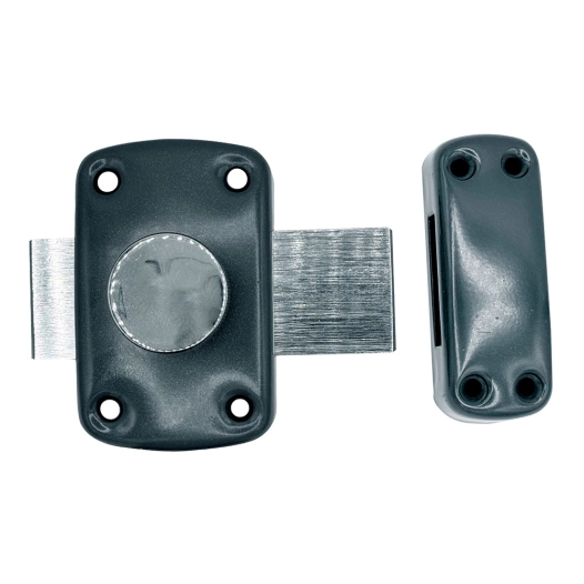 crr15 serrure de roulette peinte en gris