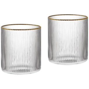 coffret de 2 verres a eau 320ml - pozzi milano spa