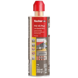 resine de scellement chimique 150 ml - fischer fixations