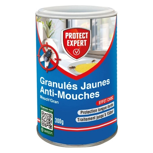 granulã©s jaunes anti-mouches 300 g - sbm life science