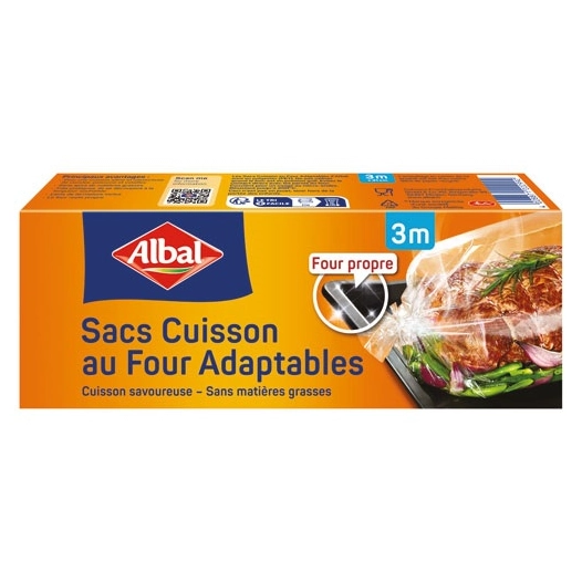 sac cuisson au four adaptable 3m x 31 cm - melitta