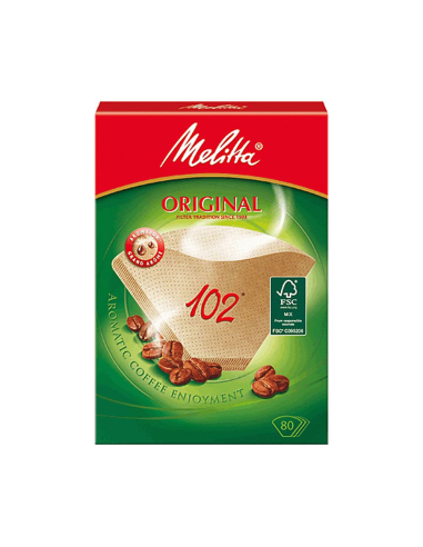 Filtres à café taille 102, 80 unités - MELITTA