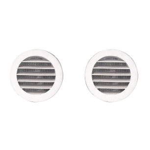 kit 2 grilles auto alu 162mm