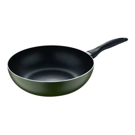 wok en aluminium pressé, induction, experto ø28 cm