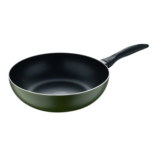 wok en aluminium pressé, induction, experto ø28 cm