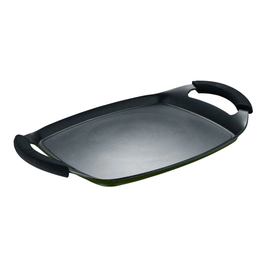 gril en aluminium forgé, induction, experto 37 x 25 cm