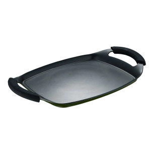 gril en aluminium forgé, induction, experto 37 x 25 cm