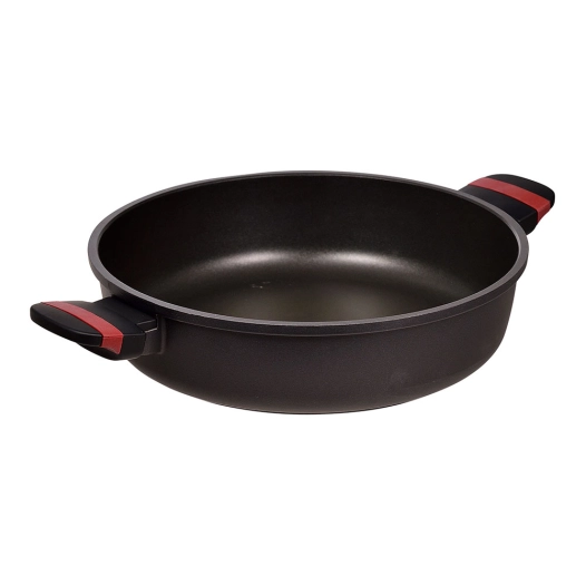 casserole basse en fonte d'aluminium, induction, denia experto ø28 cm