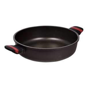 casserole basse en fonte d'aluminium, induction, denia experto ø28 cm