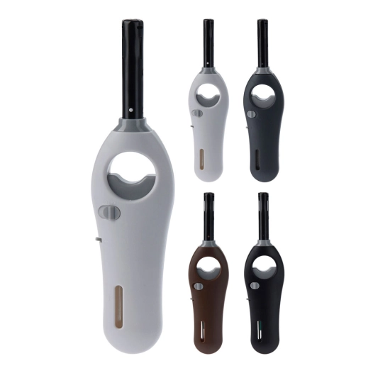 briquet électronique rechargeable, avec verrouillage, couleurs assorties