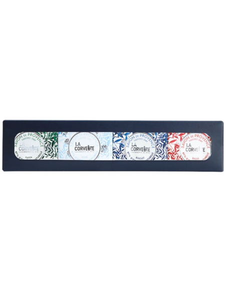 Coffret Réglette Festif Sélection gourmande 4x100g - COMPAGNIE DU MIDI