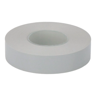 ruban isolant électrique professionnel pvc haute adhérence 19 mm x 33 m gris